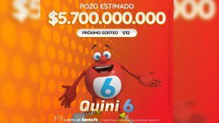 Si querés ser millonario, el domingo jugá al Quini 6 que tendrá el pozo más grande de su historia