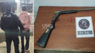 Barrio Yapeyú: aprehendieron a un hombre que amenazó a una joven con una escopeta