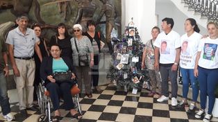 Instalaron el Árbol de la Memoria en el Ministerio de Seguridad