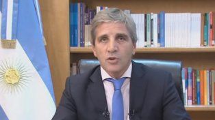 El ministro de Economía de Argentina, Luis Caputo.