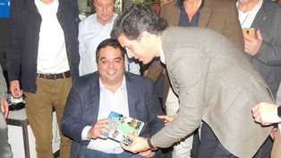 Autoridades del CEER y el ministro nacional tuvieron su encuentro en Paraná.