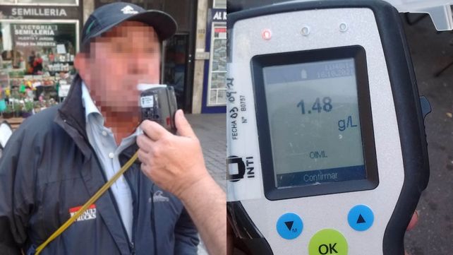 Iba en moto con una cantidad insólita de alcohol en sangre