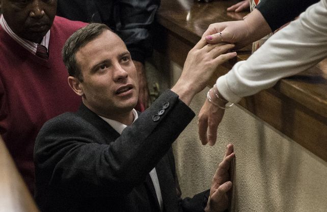 Oscar Pistorius. La jueza dijo que es un buen candidato a la rehabilitación.