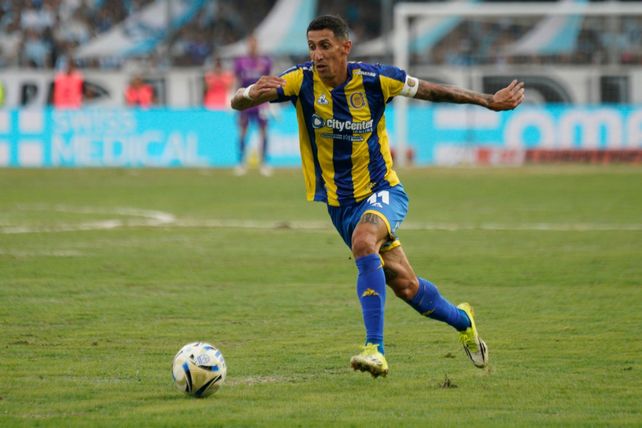 Ángel Di María es número puesto en Central. Fue titular en los tres partidos que el Canalla lleva en el Apertura.