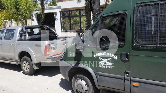 Ayacucho al 600. En esa vivienda fue detenido el sindicado líder de la organización.&nbsp;