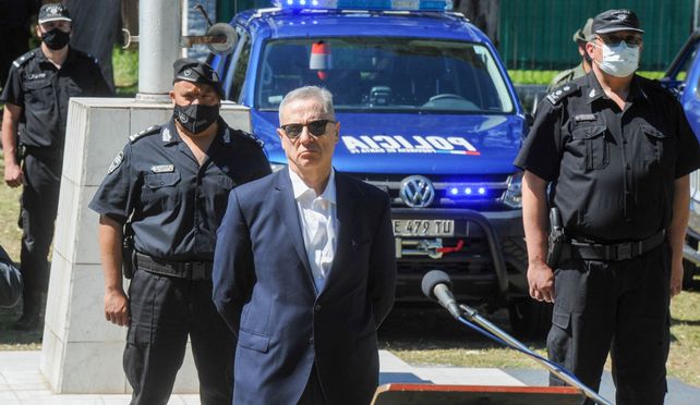 El ministro de Seguridad de la provincia