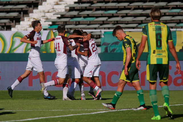 Los juveniles de Lanús dieron la nota ante Aldosivi