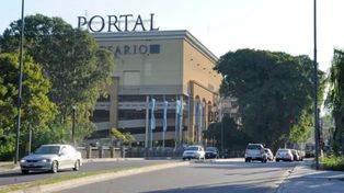 Quiso robar un aire acondicionado en el Portal Rosario y se arrojó al vacío