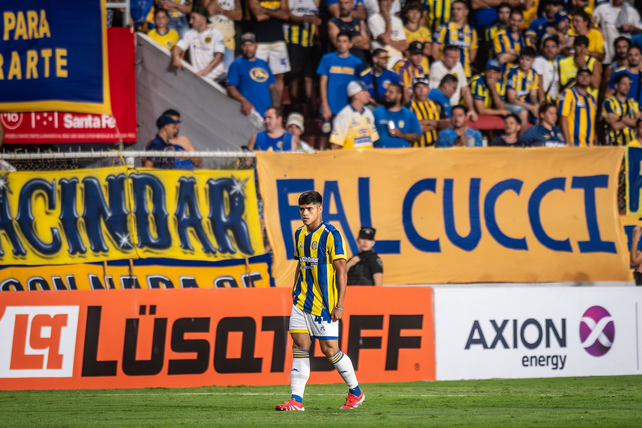 Paolo Giaccone debutó en la primera de Central contra Sportivo Belgrano en la Copa Argentina