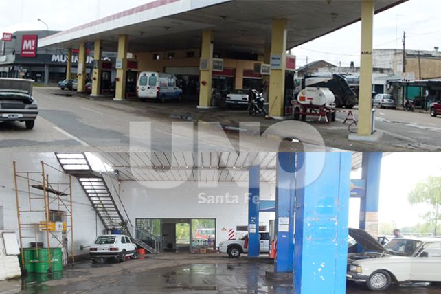 Dos asaltos a estaciones de servicio sobre Blas Parera