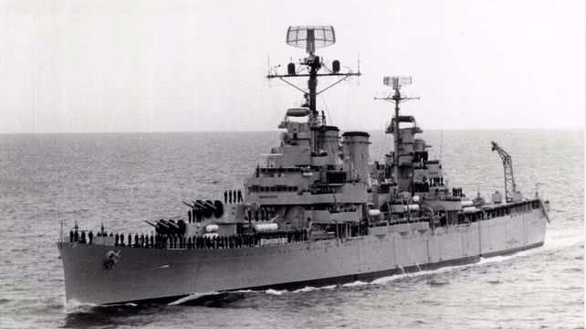 Crucero ARA General Belgrano. 