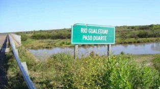Retomaron la búsqueda del hombre que cayó en el río Gualeguay