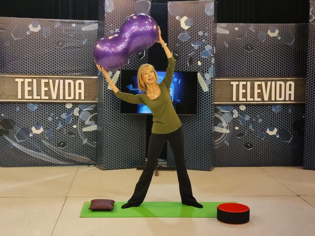 Mirta de Fussi presentó nuevos accesorios para las clases de su instituto