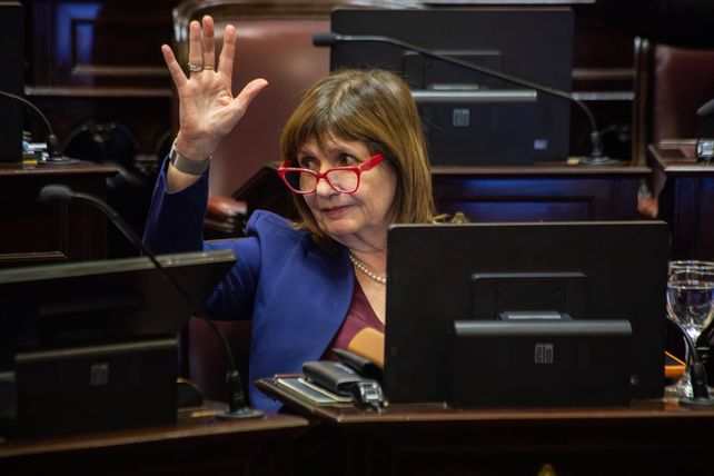 La presidenta del bloque libertario