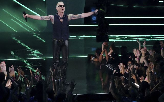 David Lee Roth presentó el premio al video del año en los MTV Video Music Awards, el pasado 12 de septiembre de 2021 en Nueva York. El vocalista de Van Halen anunció que deja la música sin dar detalles de sus problemas de salud