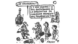 Cuatro sirios vivieron cinco meses en el país y se vuelven