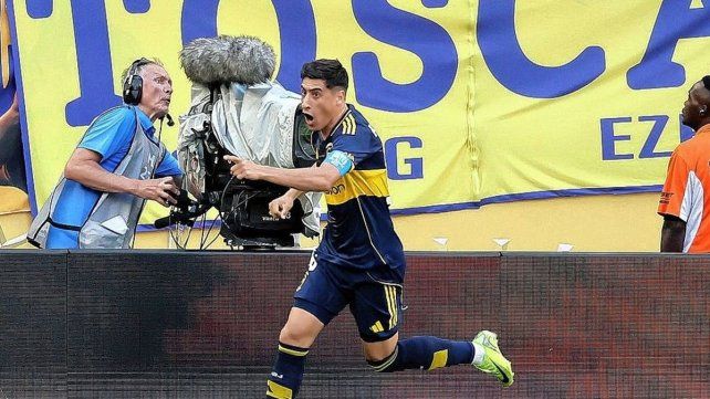 Merentiel marcó el primero para Boca contra Benfica.