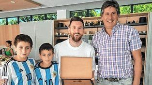 Lionel Messi fue declarado ciudadano ilustre de Funes