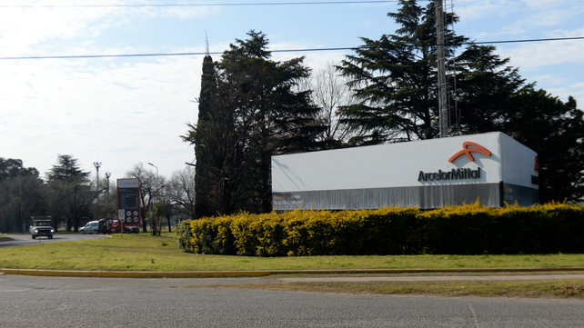Acindar suspendió la producción en su&nbsp; planta de Villa Constitución.&nbsp;