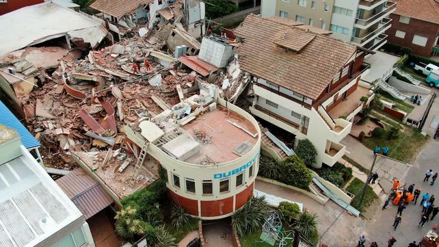 Salió de terapia intensiva la única sobreviviente del derrumbe de Villa Gesell