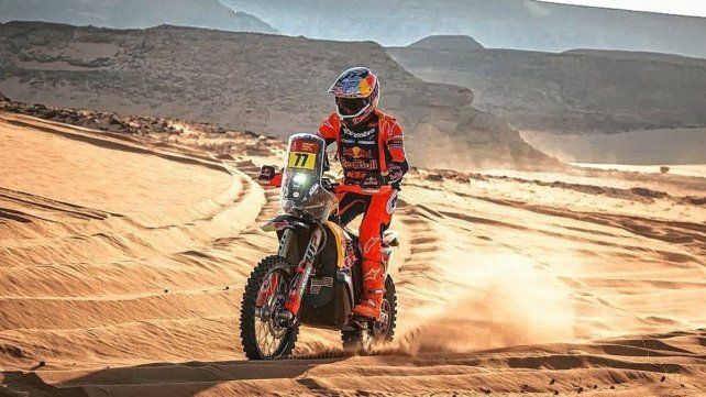Luciano Benavides es el flamante líder del Dakar 2026