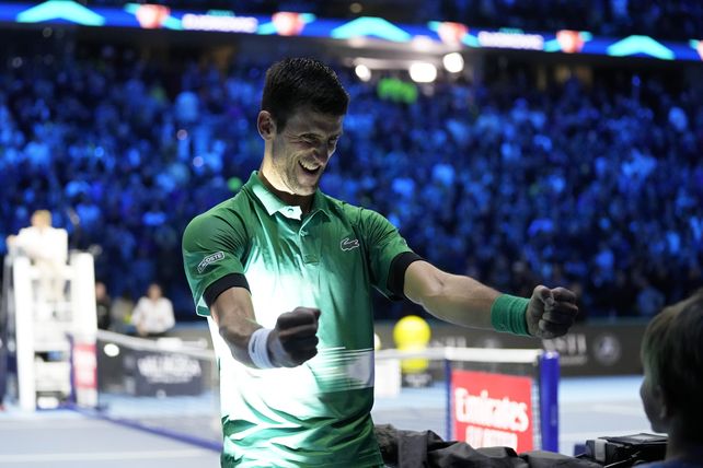 Djokovic venció a Ruud y consiguió su sexto torneo de Maestros