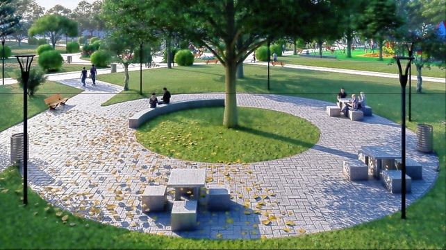 Licitaron la obra de puesta en valor de la plaza Sáenz Peña