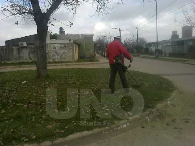 Con pala, escoba y carretilla, los jóvenes limpian su barrio