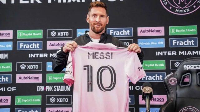 La 10 de Lionel Messi es la camiseta que más se vende en Estados Unidos.