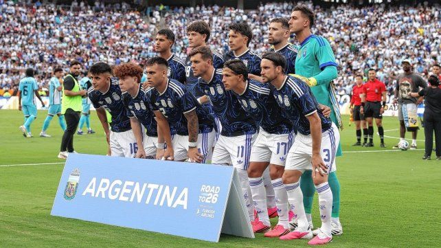 Argentina jugó en Texas.