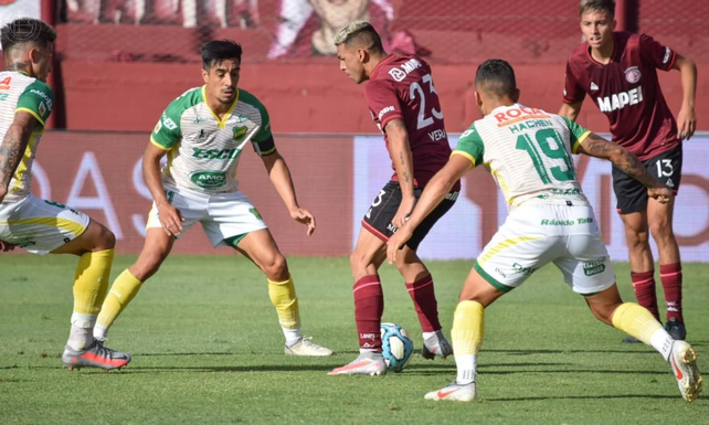 Lanús y Defensa quedaron a mano en La Fortaleza