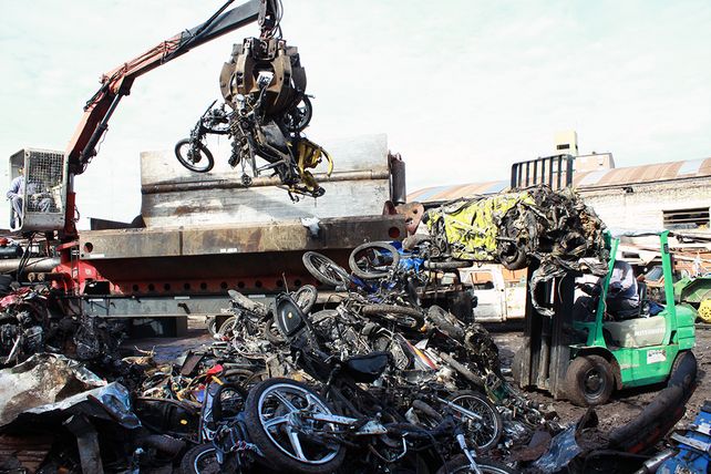 Se van a compactar más de 350 unidades del Depósito de Vehículos Retenidos