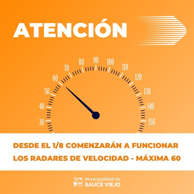 Sauce Viejo: Comienzan a funcionar los radares Sauce Viejo: Comienzan a funcionar los radares