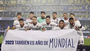 Arriba: Juan Sforza, Guillermo Ortiz, Lucas Hoyos, Jorge Recalde, Gustavo Velázquez y Cristian Ferreira. Abajo: ; Jeremías Pérez Tica, Ángelo Martino, Brian Aguirre, Marcos Portillo y Jherson Mosquera.