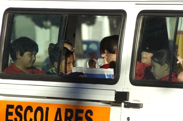 Debido al aumento del combustible, el Transporte escolar sube un 10% en junio