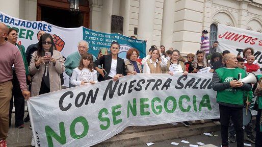 Intersindical en Defensa de Iosper y contra el vaciamiento