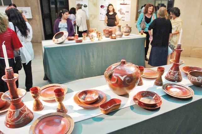 Taller de cerámica: un rincón que rescata la identidad de la región