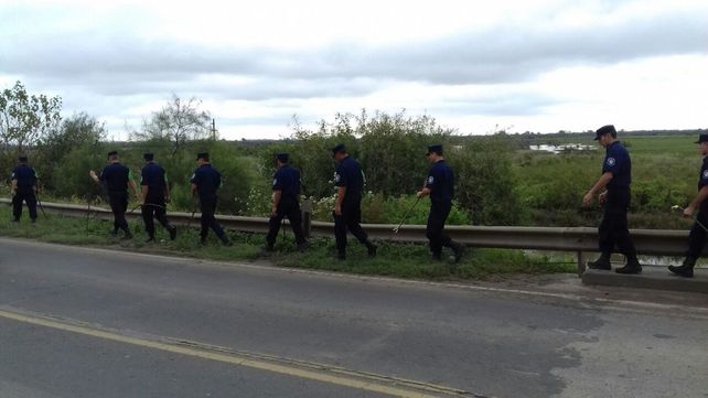 Refuerzos. Distintas divisiones rastrillan la zona del Gualeguay.&nbsp;