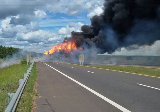 Un muerto en una colisión entre camiones, en la autovía Artigas