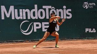 Capurro Taborda le ganó a Podoroska y es finalista del WTA 125 de Florianópolis