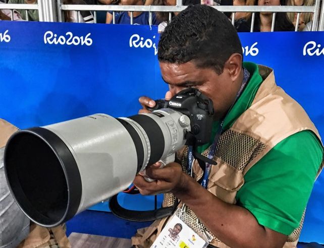 El fotógrafo ciego que logró cumplir su sueño en los Juegos Paralímpicos