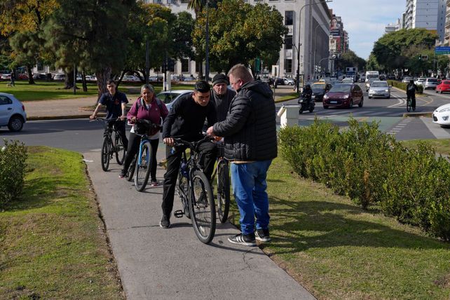 La provincia busca concientizar sobre las medidas de seguridad en el uso de las bicicletas.