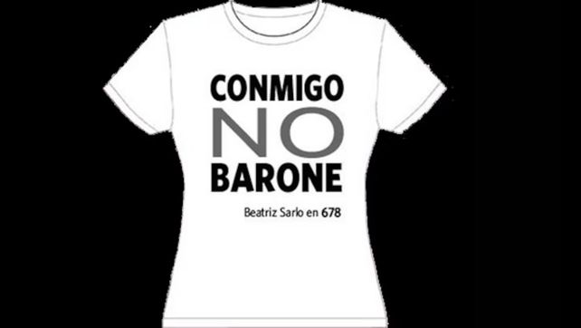 En 2011, luego de la emisión del programa, comenzaron a circular modelos de merchandaising con la frase de Beatriz Sarlo