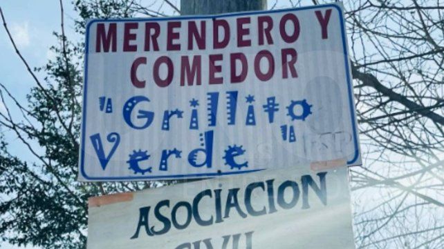 El imputado debía pagar 360 mil pesos a favor del merendero Grillito Verde.
