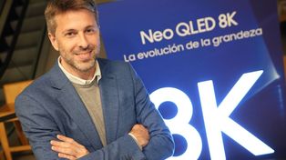 Eliseo Outes, director de TV, monitores y audio para Samsung Argentina.