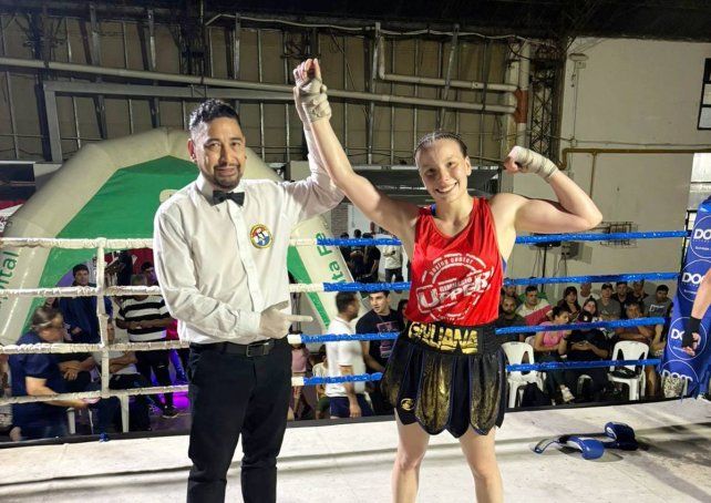 La representante del gimnasio Upper