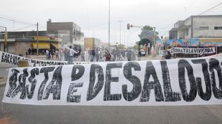 Ocupas cortan Zuviría