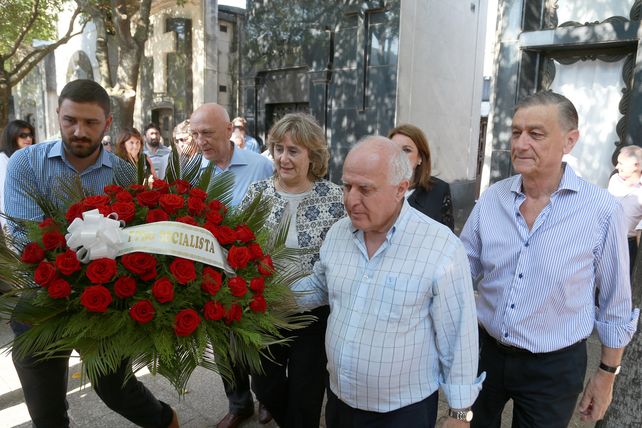 Los máximos dirigentes del socialismo recordaron a Guillermo Estévez Boero.&nbsp;