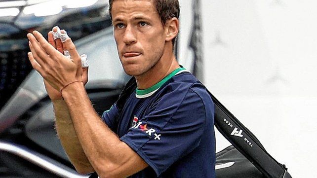 Diego Schwartzman no pudo avanzar y en la primera ronda se despidió del ATP de Basilea.