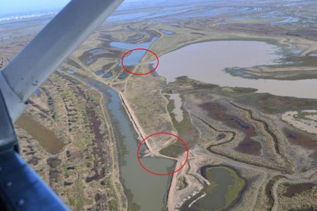 Difunden imágenes de los terraplenes existentes en las islas de Victoria